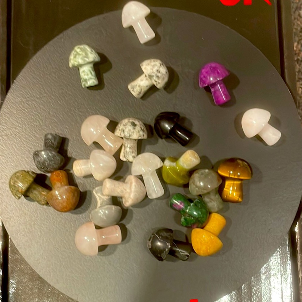 Mushroom Crystal shapes (20 pcs lot)
